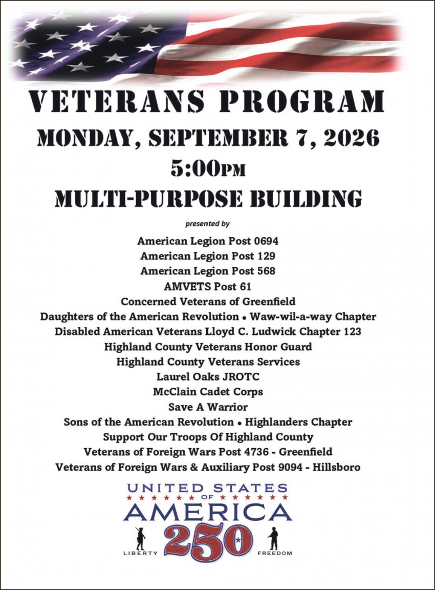 Veterans Program (September 7, 2026)