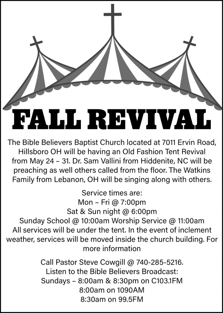 Bible Believers Baptist Church - Hillsboro