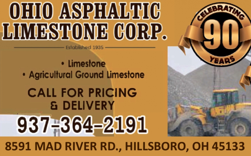 Ohio Asphaltic Limestone