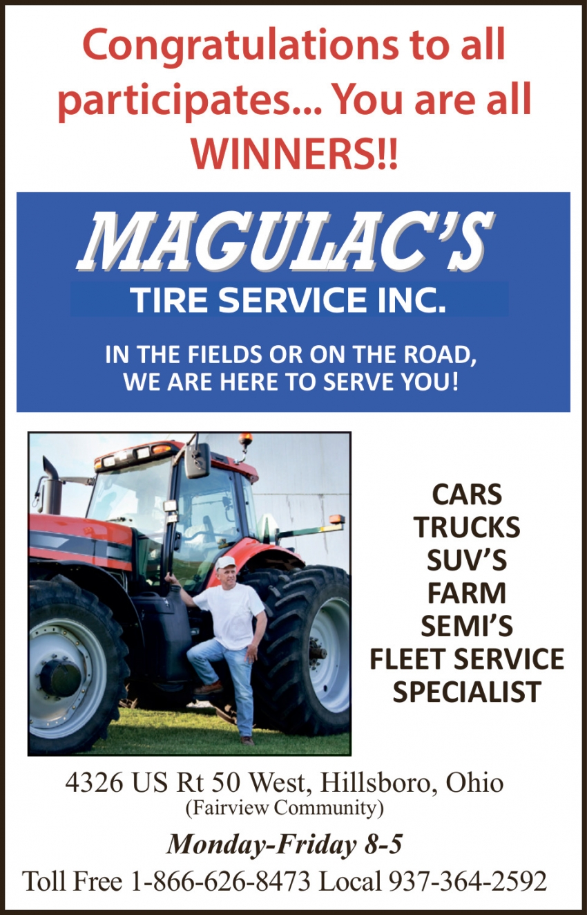 Magulac's Tire Service Inc