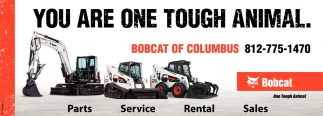 You Are One Tough Animal., Bobcat Of Columbus, Columbus, IN
