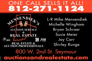 One Call Sells It All!