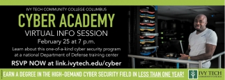 Cyber Academy Virtual Info Session