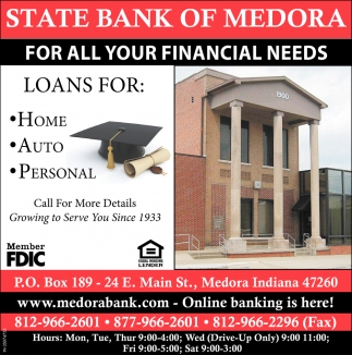 For All Your Financial Needs