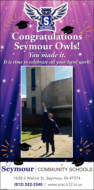 You Made It. It Is Time To Celebrate All Your Hard Work!