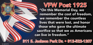 On This Memorial Day, We Remember The Cost Of Freedom
