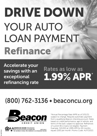 Drive Down Your Auto Loan Payment