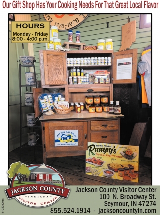 Our Gift Shop Has Your Cooking Needs For That Great Local Flavor