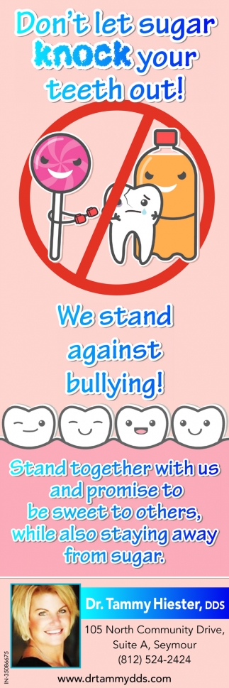 We Stand Against Bullying!