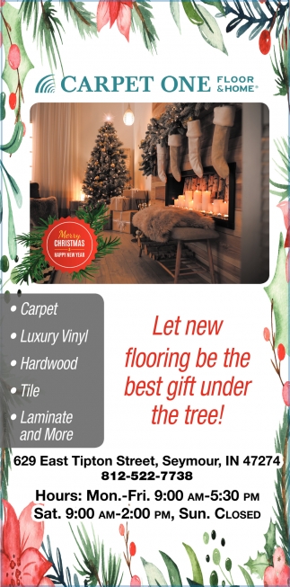 Let New Flooring Be The Best Gift Under The Tree!