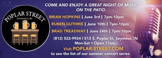 Come and Enjoy a Great Night of Music On the Patio