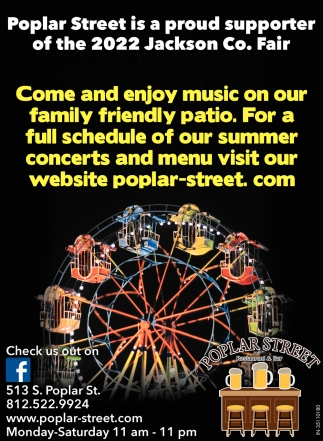 Come And Enjoy Music On Our Family Friendly Patio
