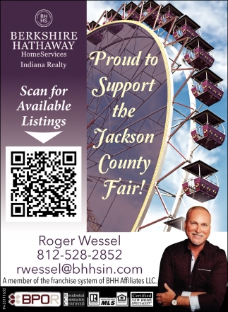 Proud To Support The Jackson County Fair!