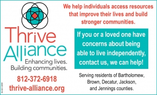 Enhancing Lives. Building Communities.