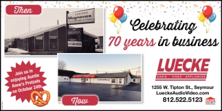 Celebrating 70 Years In Business