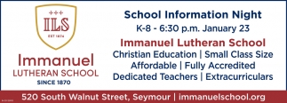 School Information Night