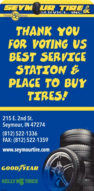 Thank You For Voting Us Best Service Station