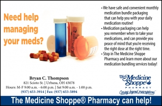 Need Help Managing Your Meds?