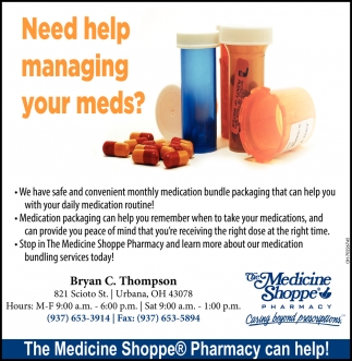 Need Help Managing Your Meds?