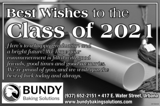 best Wishes to the Class of 2021