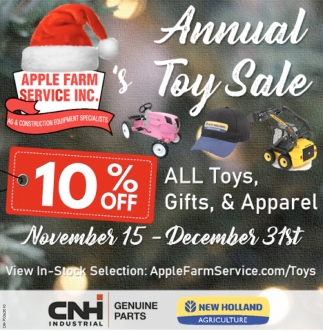 Annual Toy Sale