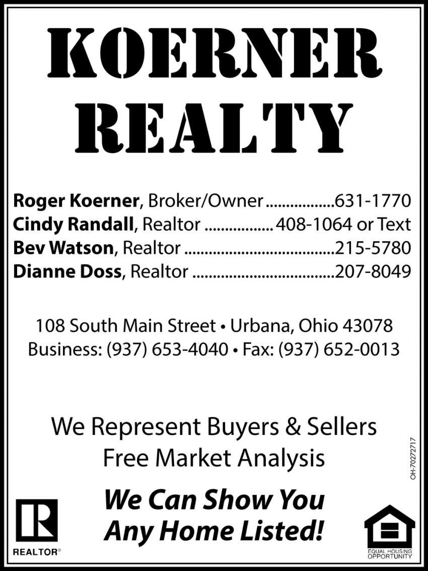 We Can Show You Any Home Listed!