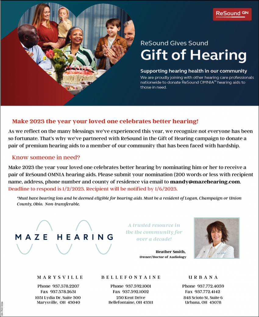 Gift of Hearing