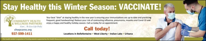 Stay Healthy This Winter Season: Vaccinate!