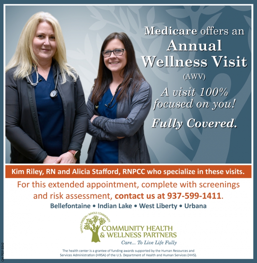 Medicare Offers An Annual Wellness Visit