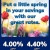 Put A Little Spring In Your Savings With Our Great Rates