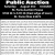 Public Auction