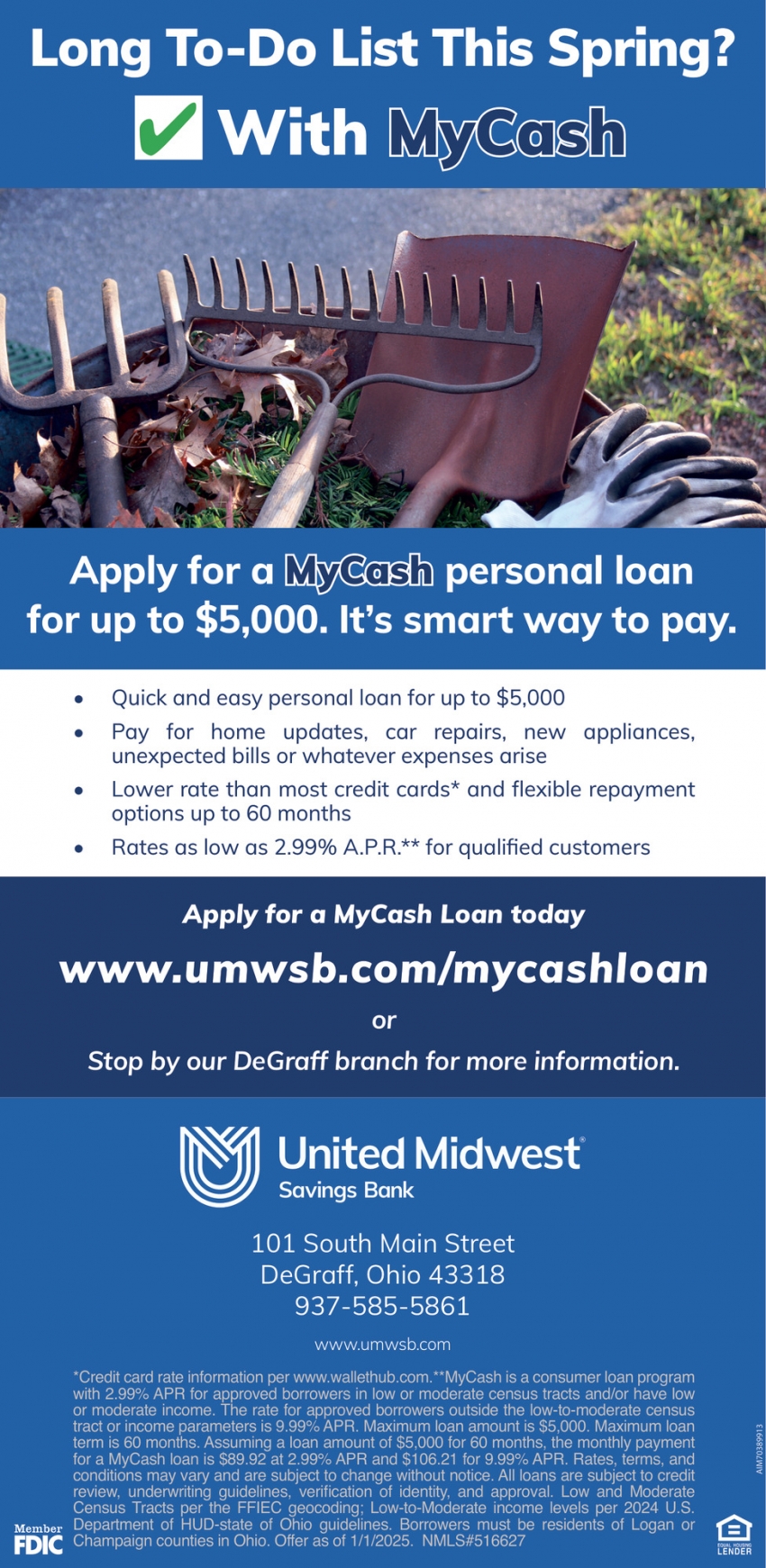 United Midwest Savings Bank - DeGraff