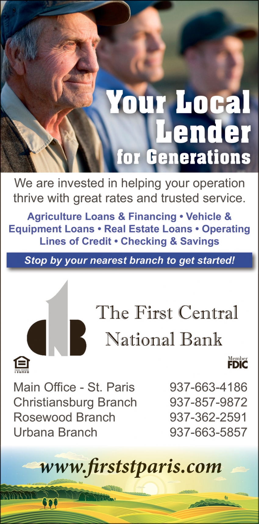 The First Central National Bank