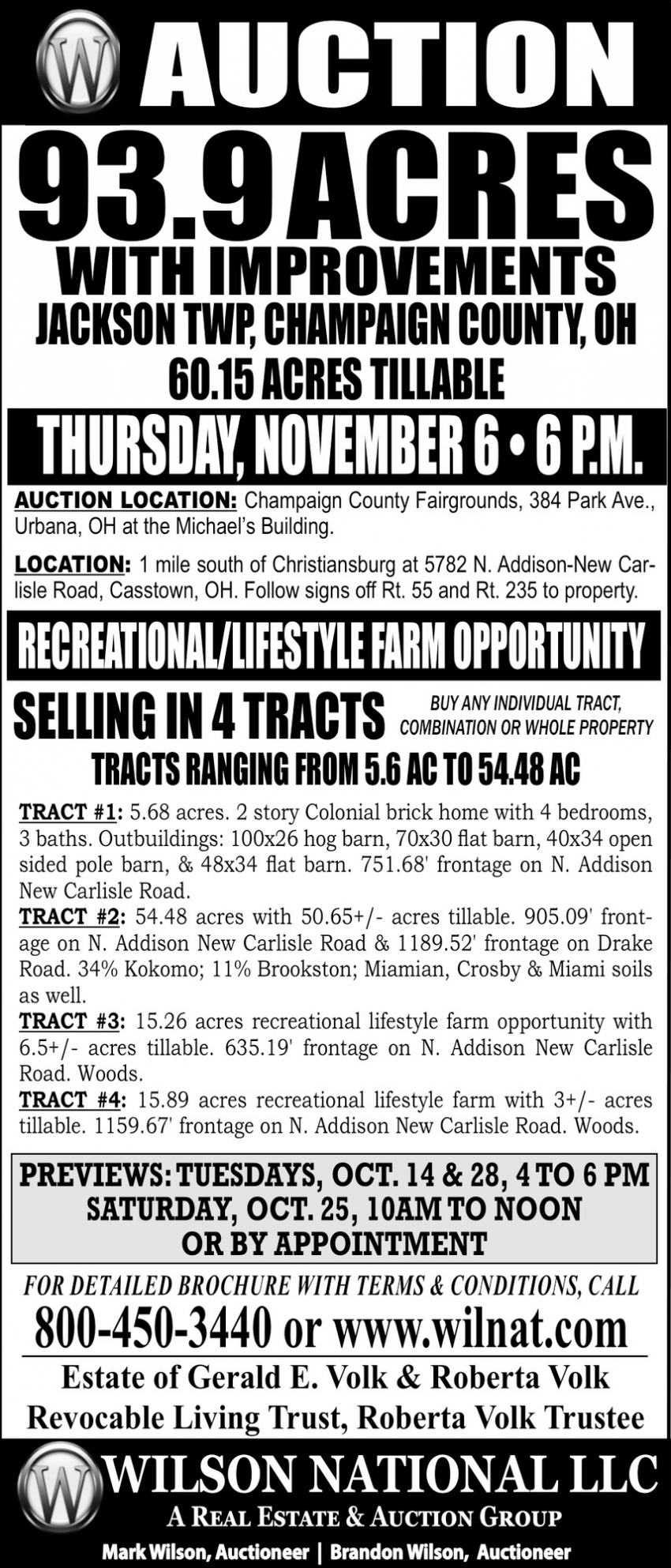 Wilson National LLC