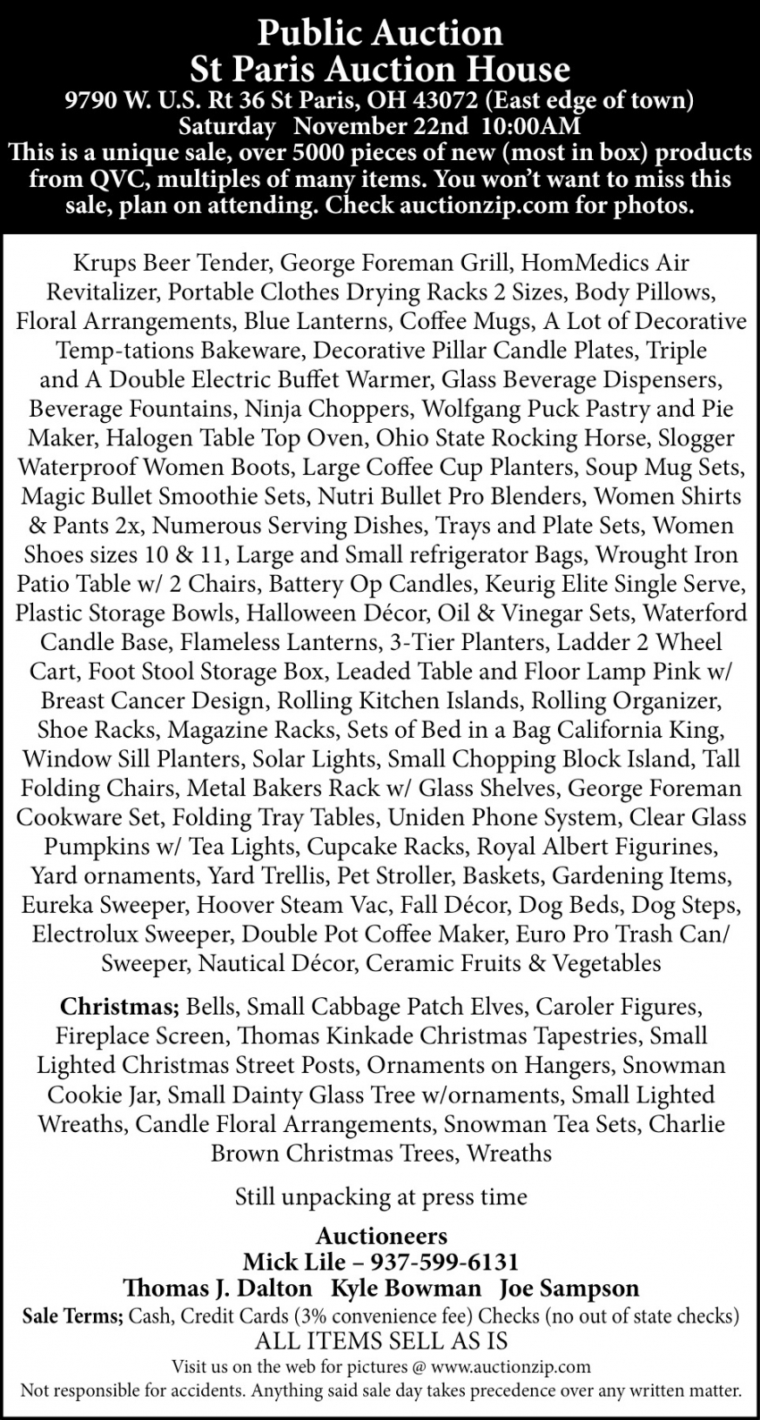 Mick Lile Auctioneer