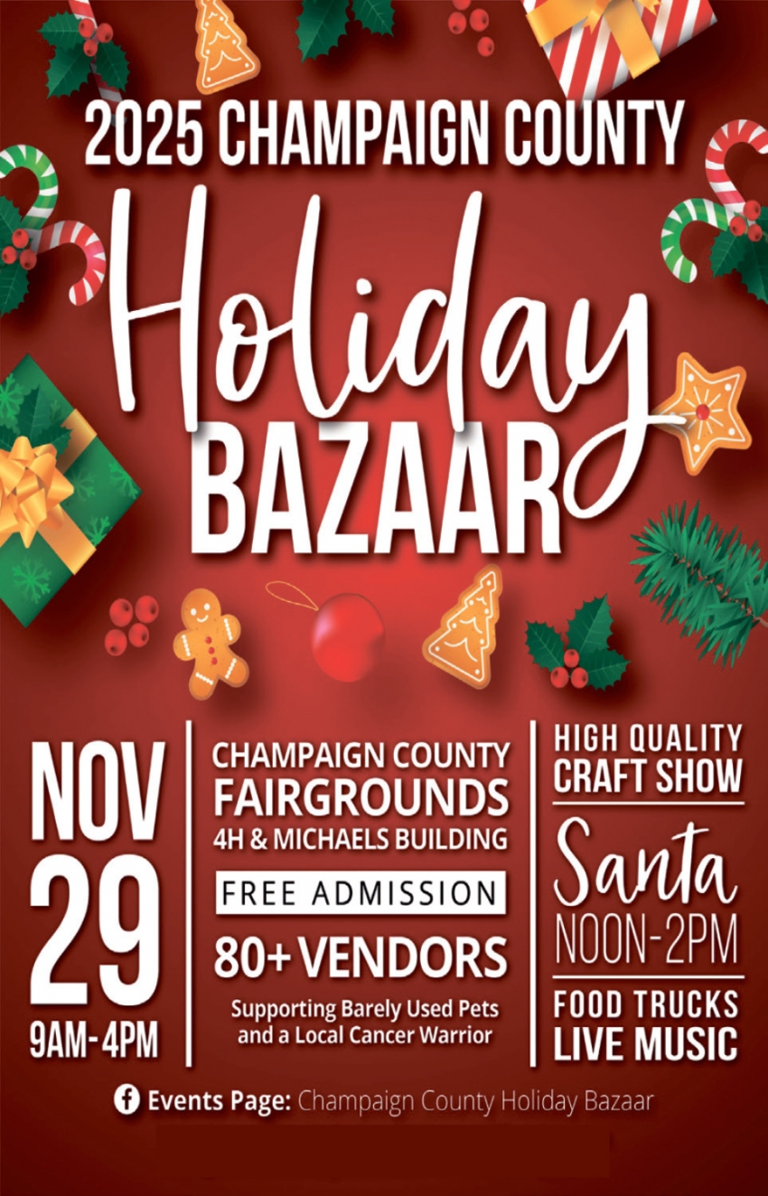 2025 Champaign County Holiday Bazaar (November 29, 2025)