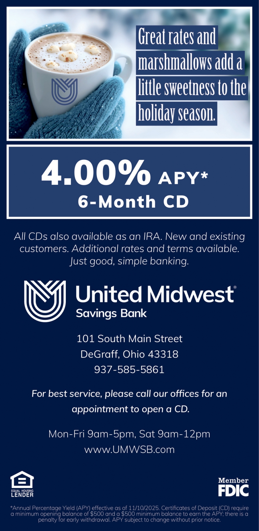United Midwest Savings Bank - DeGraff