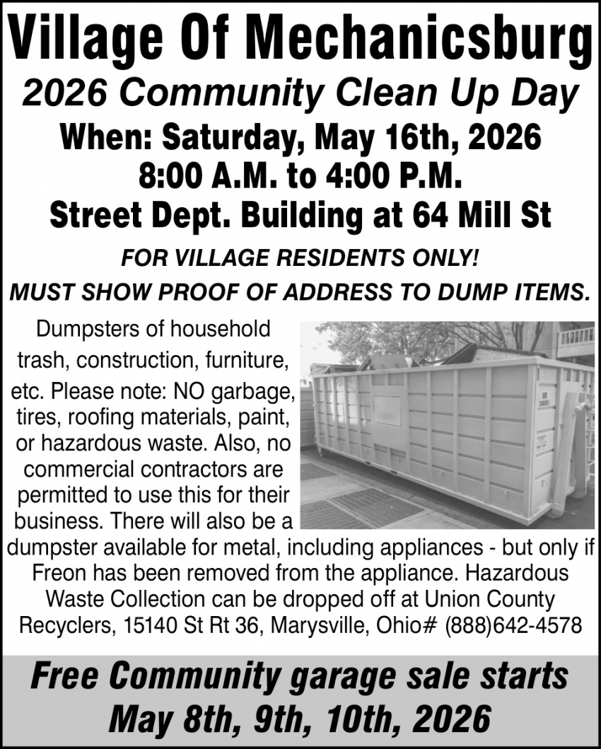 Village of Mechanicsburg