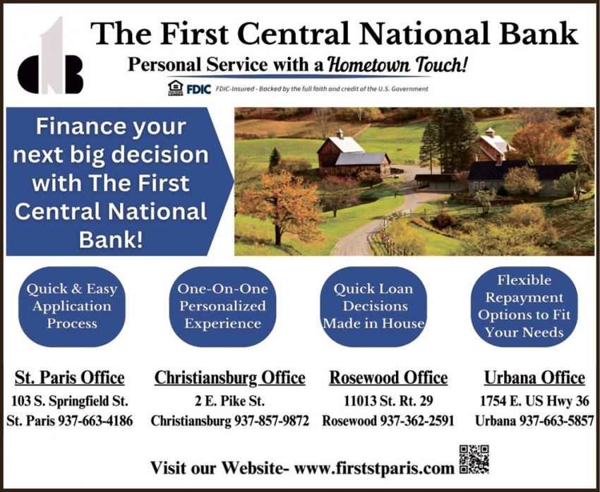 The First Central National Bank