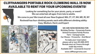 Cliffhangers Portable Rock Climbing