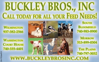 Call Today For All Your Feed Needs!