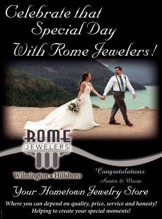 Celebrate that Special Day with Rome Jewelers!