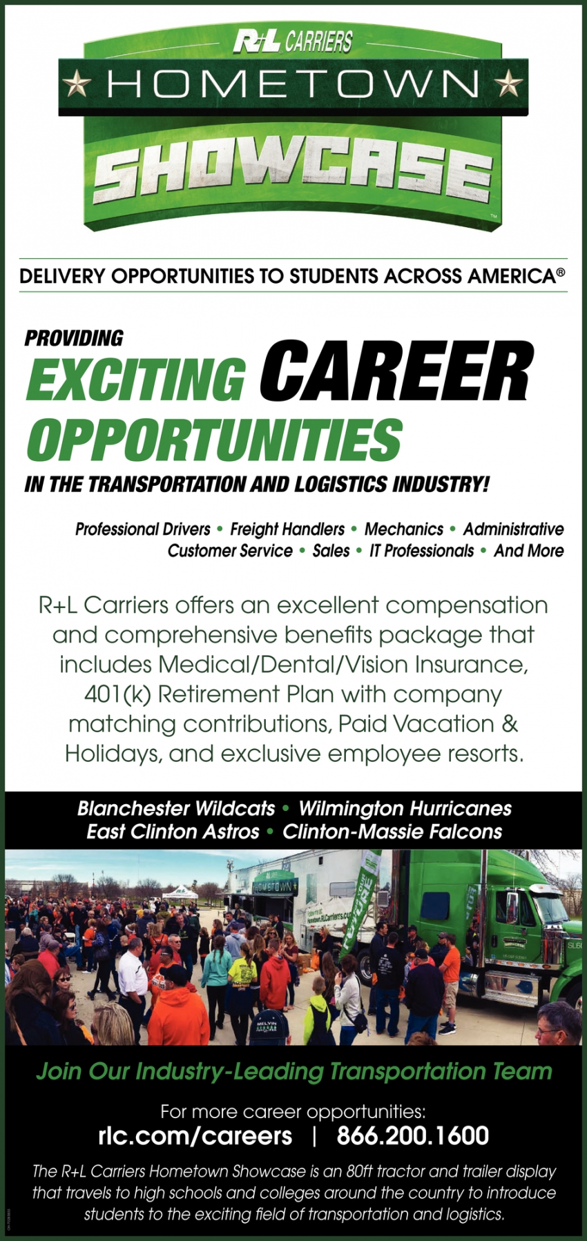 Exciting Career Opportunities