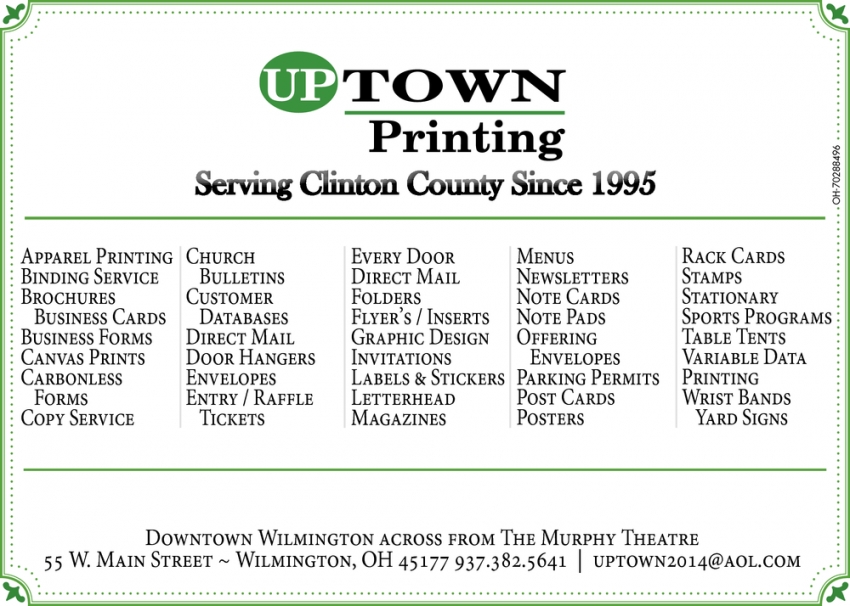 Serving Clinton County Since 1995