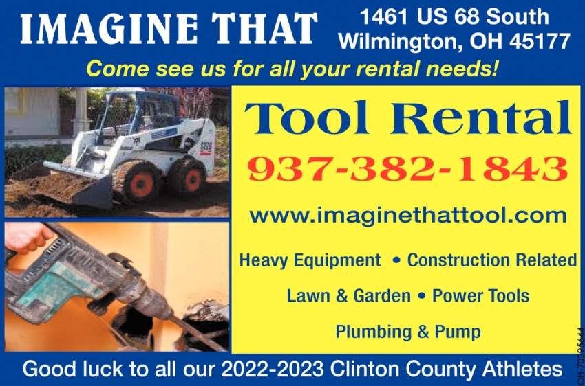 Come See Us For All Your Rental Needs!
