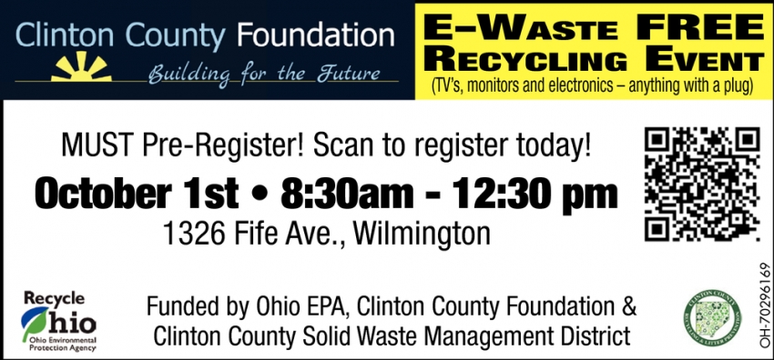 E-Waste Recycling Event