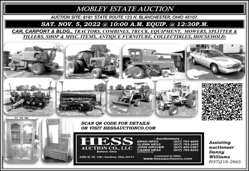 Mobley Estate Auction