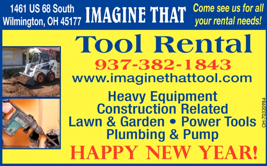Come See Us for All Your Rental Needs!