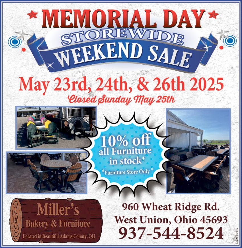 Miller's Bakery & Furniture