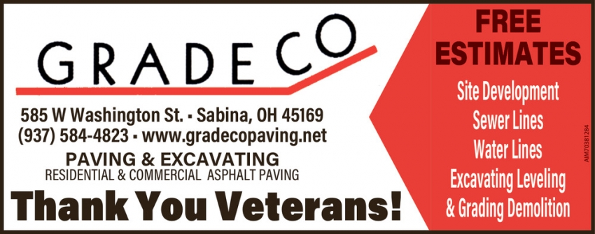 Grade Co Paving & Excavating